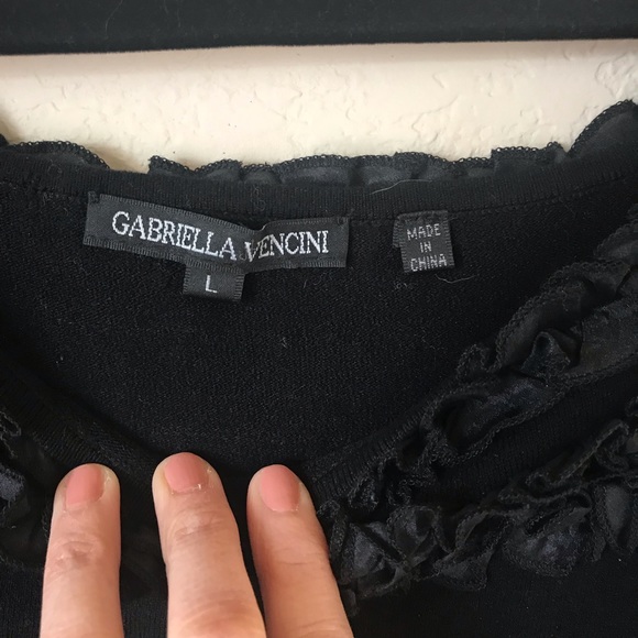 Black Gabriela Vencini sweater - Picture 5 of 6